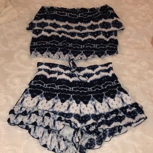 HONEY PUNCH tie dye two piece set!